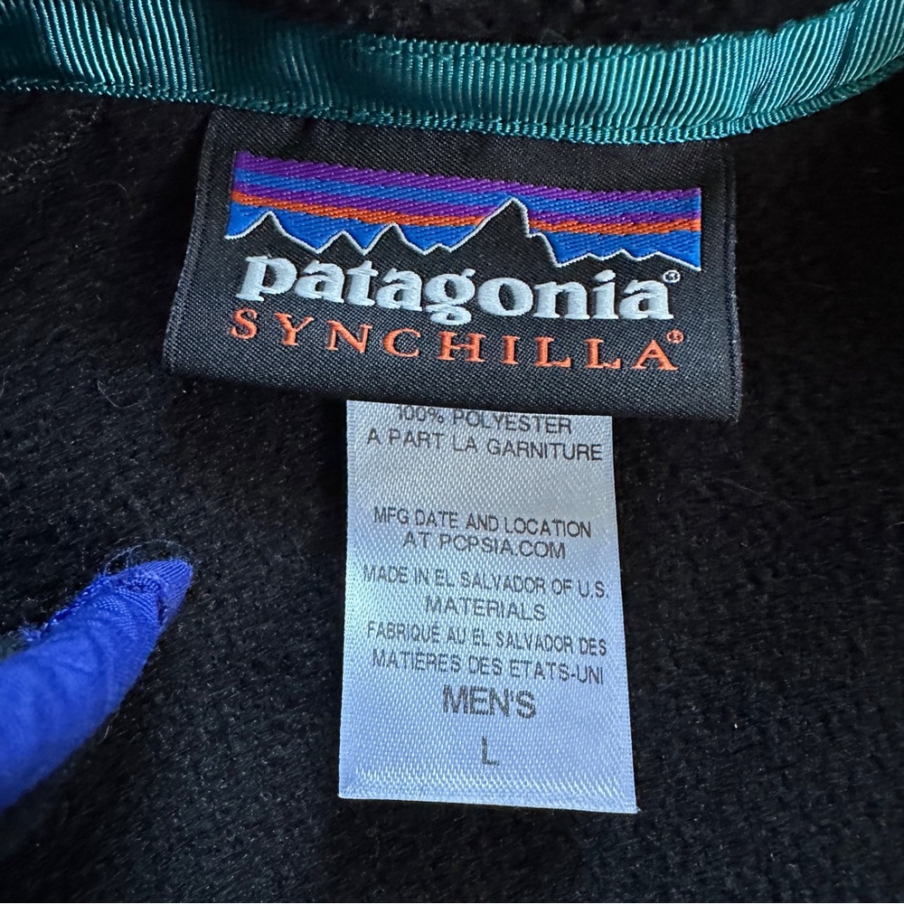Patagonia Black M’s Kirsten’s Fleece Jacket - Picture 2 of 2